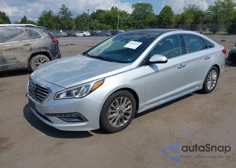 2015 Hyundai Sonata Limited from USA, damaged, VIN 5NPE34AF8FH041916